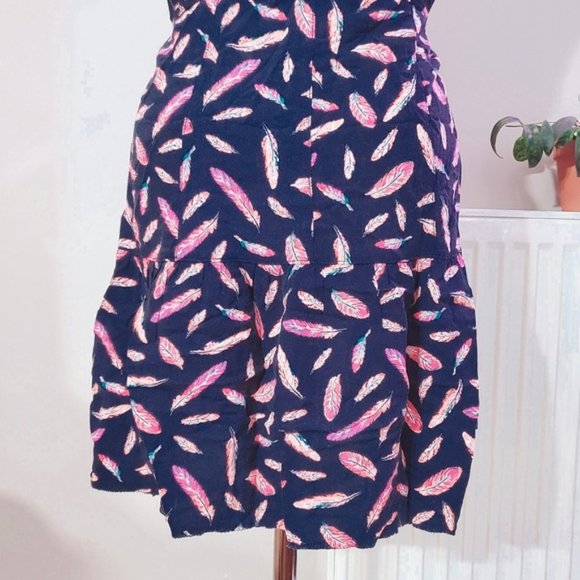 Aéropostale Tie waist Pleated Flare Skater Dress- XS - Picture 8 of 16